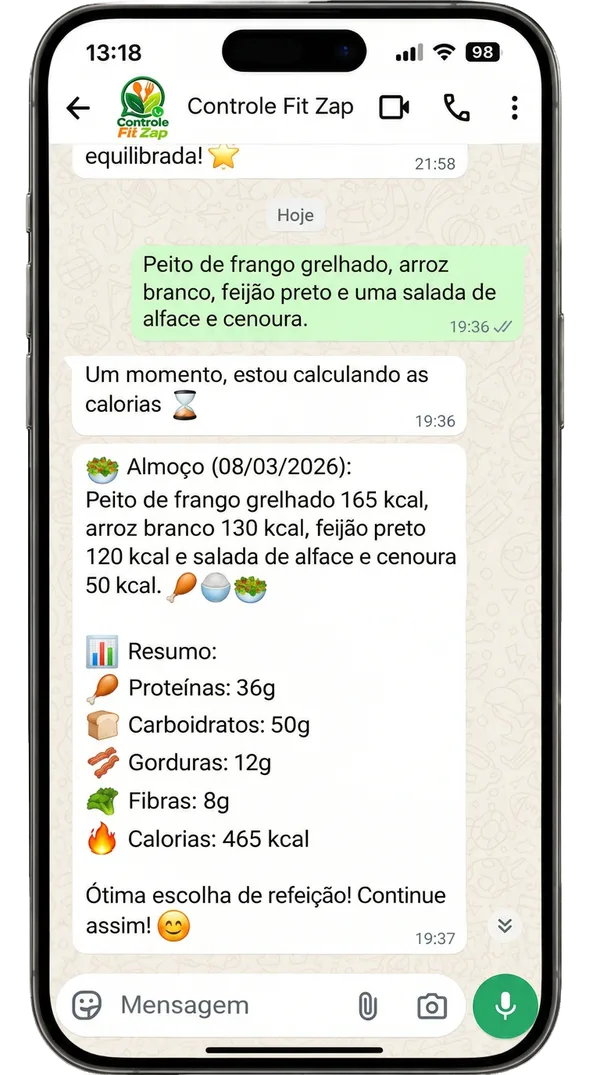 Passo 3: Receba o resumo e acompanhe tudo no seu painel